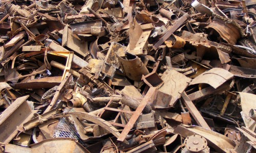 In the ferrous metals industry there are many applications of external recycling. Scrap steel makes up a significant percentage of the feed to electric arc and basic oxygen furnaces. The scrap comes from a variety of manufacturing operations that use steel as a basic material and from discarded or obsolete goods made from iron and steel.